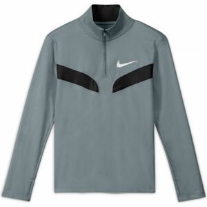 Nike SPORT Chlapčenská mikina, sivá, veľkosť L