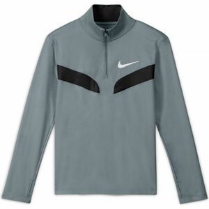 Nike SPORT Chlapčenská mikina, sivá, veľkosť S