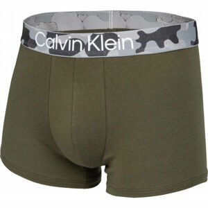 Calvin Klein TRUNK Pánske boxerky, khaki, veľkosť L