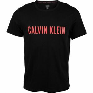 Calvin Klein S/S CREW NECK GRY Pánske tričko, čierna, veľkosť L