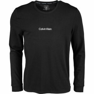 Calvin Klein L/S CREW NECK Pánske tričko s dlhým rukávom, čierna, veľkosť L
