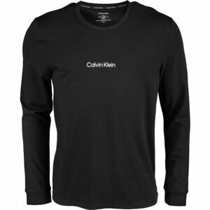 Calvin Klein L/S CREW NECK Pánske tričko s dlhým rukávom, čierna, veľkosť XL