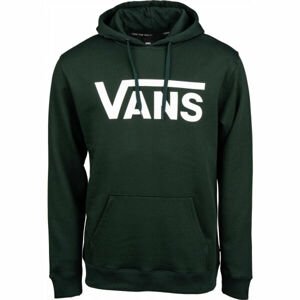 Vans MN VANS CLASSIC PO HOODIE II SCARAB Pánska mikina, tmavo zelená, veľkosť S