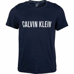 Calvin Klein S/S CREW NECK GRY Pánske tričko, tmavo modrá, veľkosť M