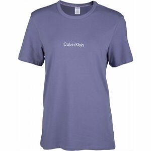 Calvin Klein S/S CREW NECK Dámske tričko, modrá, veľkosť M