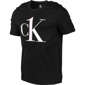 Calvin Klein S/S CREW NECK Pánske tričko, čierna, veľkosť S