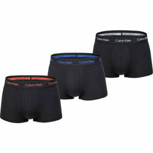 Calvin Klein 3 PACK LO RISE TRUNK čierna L - Pánske boxerky