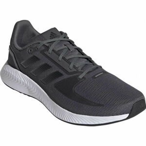 adidas RUNFALCON 2.0 Pánska bežecká obuv, tmavo sivá, veľkosť 42 2/3