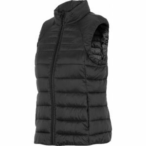 4F WOMEN´S JACKET Dámska vesta, čierna, veľkosť