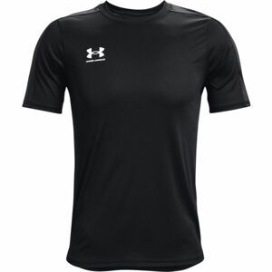 Under Armour CHALLENGER TRAINING TOP Pánske tričko, čierna,biela, veľkosť