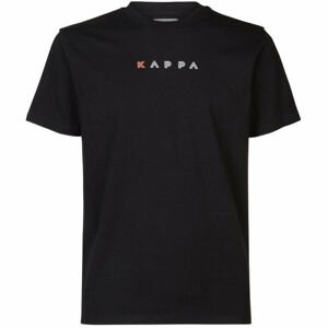 Kappa LOGO CAED Pánske tričko, čierna, veľkosť L