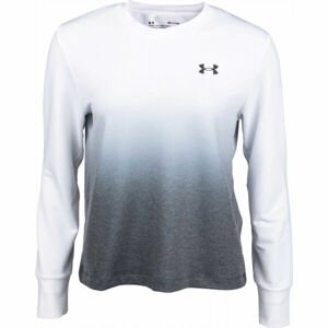 Under Armour RIVAL TERRY GRADIENT CREW Dámska mikina, biela, veľkosť M