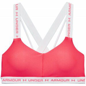 Under Armour CROSSBACK LOW Dámska podprsenka, ružová,biela, veľkosť