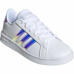 adidas GRAND COURT K biela 5 - Detská obuv