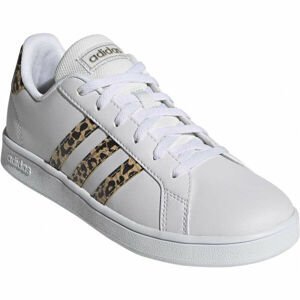 adidas GRAND COURT K Detská obuv, biela, veľkosť 34