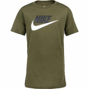 Nike NSW TEE FUTURA ICON TD B Chlapčenské tričko, khaki, veľkosť L