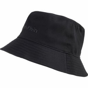 Calvin Klein DARK ESSENTIAL BUCKET HAT Klobúk, čierna, veľkosť UNI