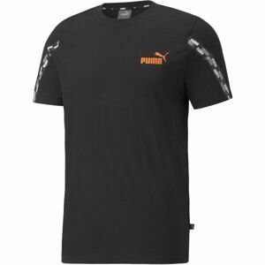 Puma POWER TAPE TEE Pánske tričko, čierna, veľkosť XL