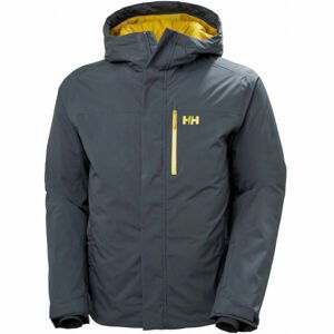 Helly Hansen PANORAMA JACKET Pánska lyžiarska bunda, tmavo sivá, veľkosť L