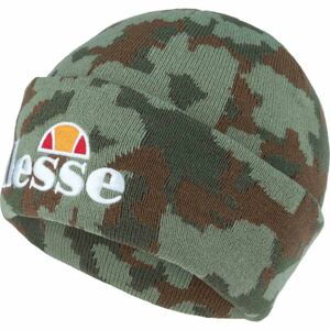 ELLESSE VELLY CAMO BEANIE Zimná čiapka, khaki, veľkosť UNI