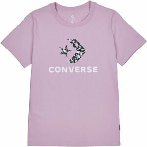 Converse FLORAL STAR CHEVRON GRAPPHIC TEE  L - Dámske tričko