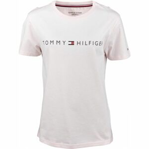 Tommy Hilfiger CN SS TEE LOGO Pánske tričko, ružová, veľkosť L