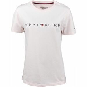 Tommy Hilfiger CN SS TEE LOGO Pánske tričko, ružová, veľkosť M