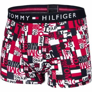 Tommy Hilfiger TRUNK PRINT červená M - Pánske boxerky