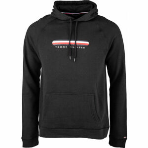 Tommy Hilfiger OH HOODIE Pánska mikina, čierna, veľkosť L