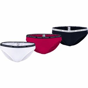 Tommy Hilfiger 3P BIKINI Dámske nohavičky, biela, veľkosť XS