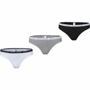 Tommy Hilfiger 3P THONG Dámske tangá, mix, veľkosť XS