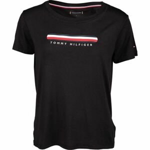 Tommy Hilfiger SS TEE čierna L - Dámske tričko