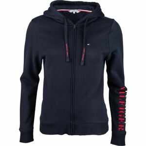 Tommy Hilfiger FZ HOODIE Dámska mikina, tmavo modrá, veľkosť L