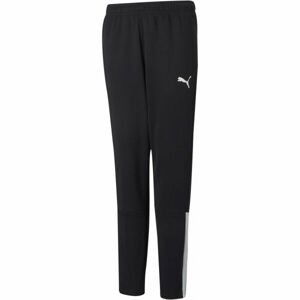 Puma TEAMLIGA TRAINING PANTS JR Chlapčenské tepláky, čierna, veľkosť 140