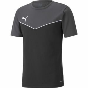 Puma INDIVIDUAL RISE JERSEY Futbalové tričko, čierna, veľkosť S