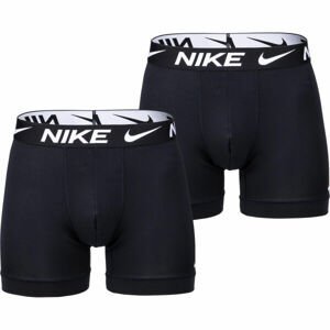 Nike ESSENTIAL MICRO BOXER BRIEFS 3PK Pánske boxerky, čierna, veľkosť L