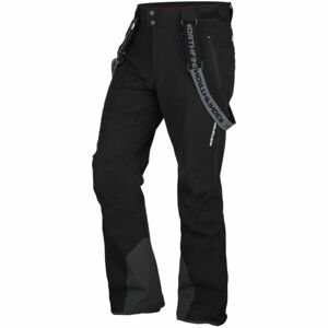 Northfinder MALAKI Pánske lyžiarske nohavice, čierna, veľkosť M