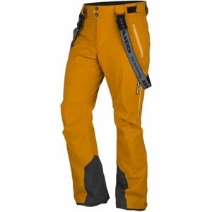 Northfinder MALAKI Pánske lyžiarske nohavice, hnedá, veľkosť L
