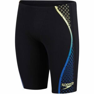 Speedo PRINTED V-FRONT JAMMER čierna 8 - Pánske plavky