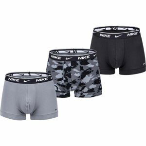 Nike EDAY COTTON STRETCH Pánske boxerky, sivá, veľkosť S