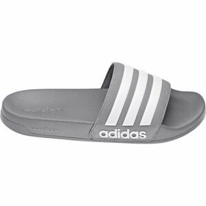 adidas ADILETTE SHOWER sivá 7 - Pánske šľapky