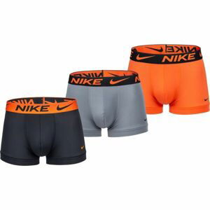 Nike ESSENTIAL MICRO Pánske boxerky, oranžová, veľkosť S