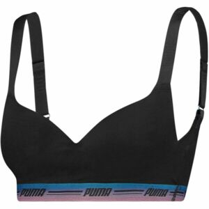 Puma WOMEN PADDED TOP 1P HANG Dámska podprsenka, čierna, veľkosť XS