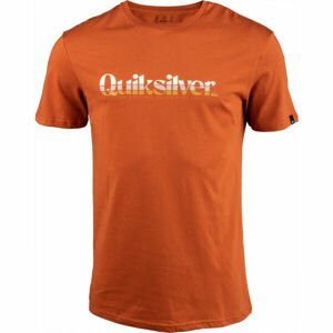 Quiksilver PRIMARY COLOURS SS Pánske tričko, oranžová, veľkosť L