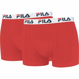 Fila MAN BOXERS 2 PACK Pánske boxerky, červená, veľkosť