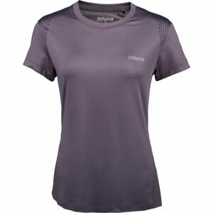 Fitforce KIELO Dámske fitness tričko, sivá, veľkosť XL