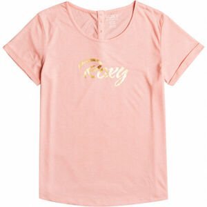 Roxy CALL IT DREAMING Dámske tričko, lososová, veľkosť S