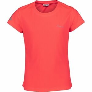 Lewro KEREN Dievčenské športové tričko, lososová, veľkosť 128-134