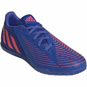 adidas PREDATOR EDGE.4 IN SALA Pánska halová obuv, modrá,červená, veľkosť 46