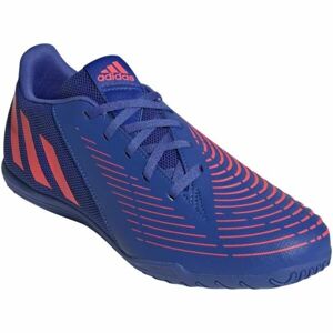 adidas PREDATOR EDGE.4 IN SALA Pánska halová obuv, modrá, veľkosť 43 1/3